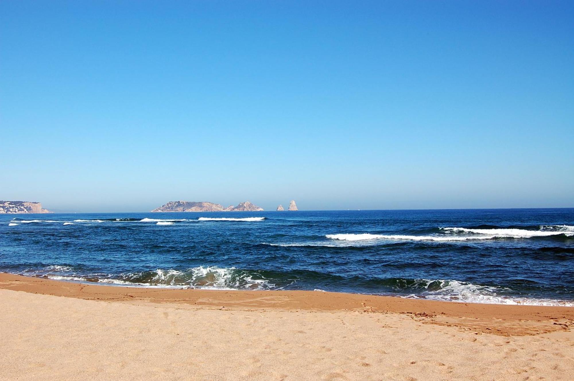 Apartamento 4 Pax A 300M Playa Con Acceso A Piscina Mp 2H بالس المظهر الخارجي الصورة